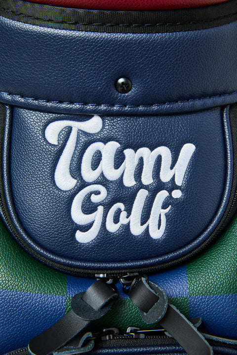 再入荷!【TAM!GOLF】CHECKER CART TYPE CADDIE BAG(TGBD01C101)