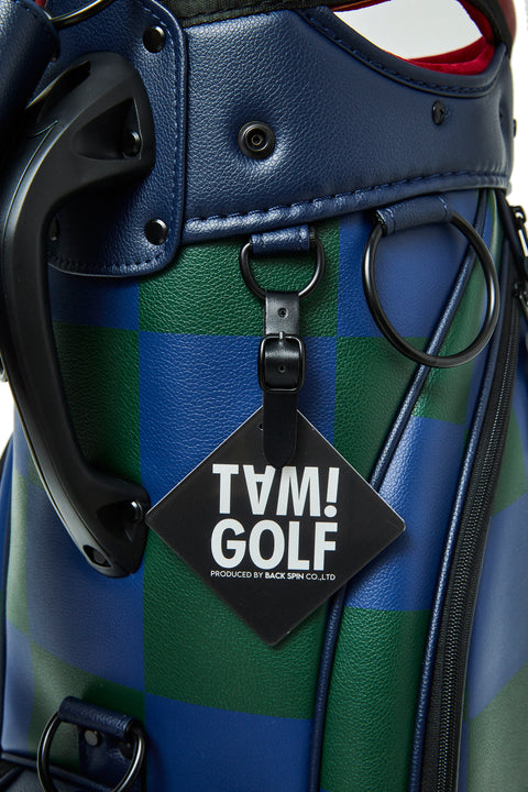再入荷!【TAM!GOLF】CHECKER CART TYPE CADDIE BAG(TGBD01C101)
