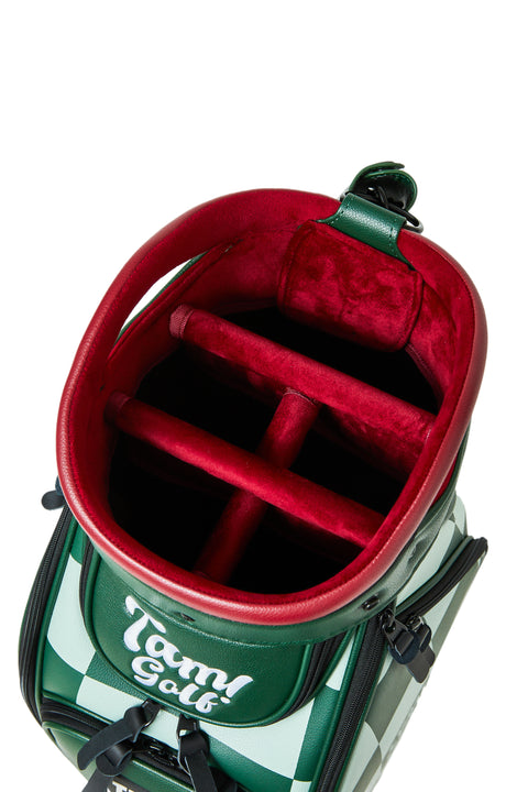 再入荷!【TAM!GOLF】CHECKER CART TYPE CADDIE BAG(TGBD01C101)