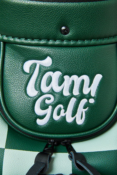 再入荷!【TAM!GOLF】CHECKER CART TYPE CADDIE BAG(TGBD01C101)
