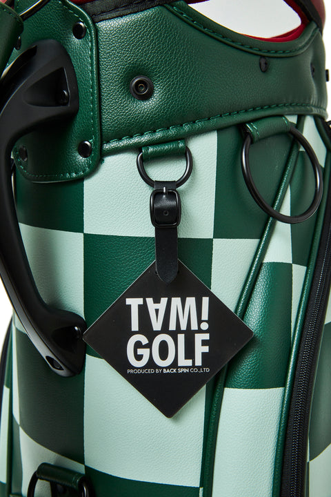 再入荷!【TAM!GOLF】CHECKER CART TYPE CADDIE BAG(TGBD01C101)