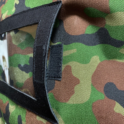 【BACK SPIN!】CORDURA1000 迷彩柄トラベルカバー