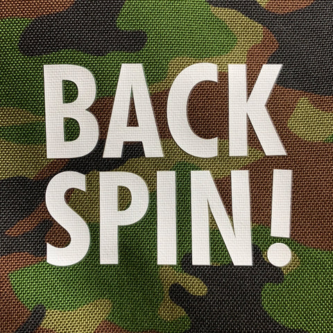 【BACK SPIN!】CORDURA1000 迷彩柄トラベルカバー