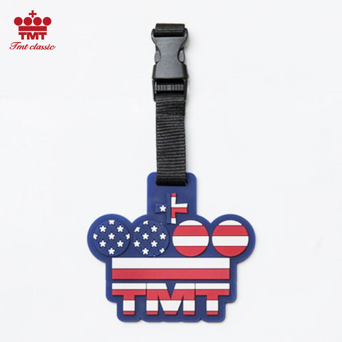 【TMT CLASSIC】U.S.FLAG ロゴシリコンネームプレート