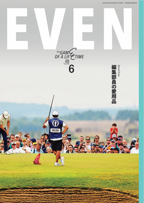 雑誌EVEN 6月号掲載