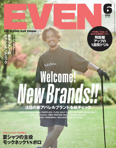 雑誌EVEN 6月号掲載