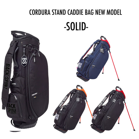 【予約受付中】BACK SPIN! CORDURA NYLON CADDIE BAG-SOLID-