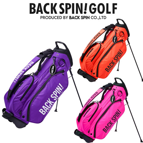 【アウトレット品】BACK SPIN! 8,5 in NYLON STAND CADDIE BAG