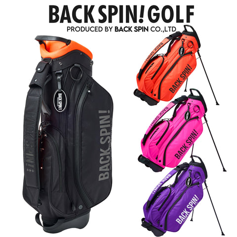 【予約受付中！】BACK SPIN! 8,5 in NYLON STAND CADDIE BAG