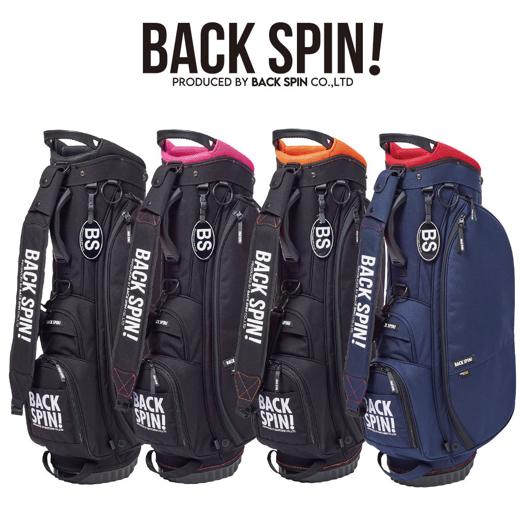 BACK SPIN! CORDURA NYLON CADDIE BAG-SOLID-