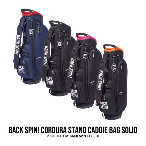 BACK SPIN! CORDURA NYLON CADDIE BAG-SOLID-