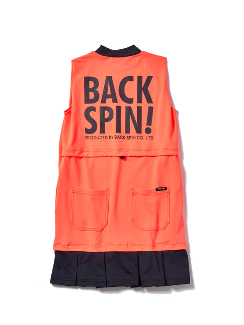 【BACK SPIN!】NO SLEEVED ONE PIECE DRESS（BSBD01W723）