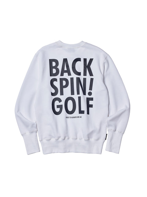【BACK SPIN!】ATHLEISURE SWEAT SHIRT with POCKETS