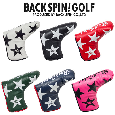 【BACK SPIN!】STAR HEAD COVER FOR PING TYPE PUTTER CLUB