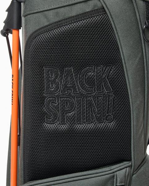 【BACK SPIN!】CORDURA NYLON CADDIE BAG-SOLID-