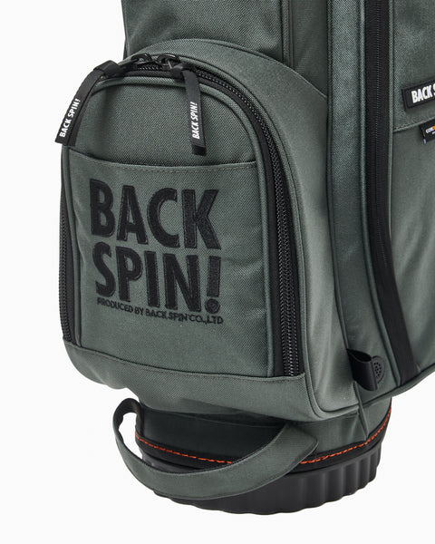 【BACK SPIN!】CORDURA NYLON CADDIE BAG-SOLID-