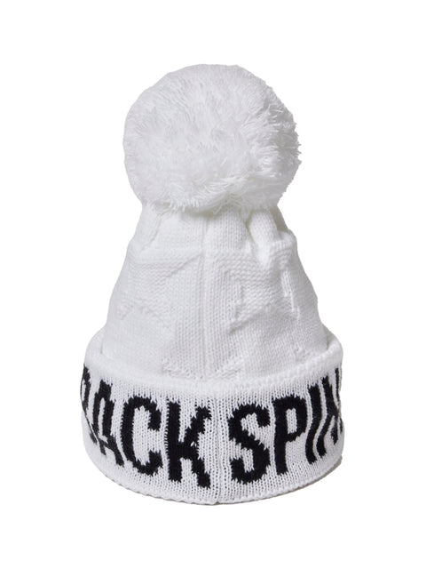 BACK SPIN! KNIT CAP WITH A BRIM