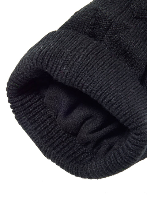 BACK SPIN! STAR KNIT CAP