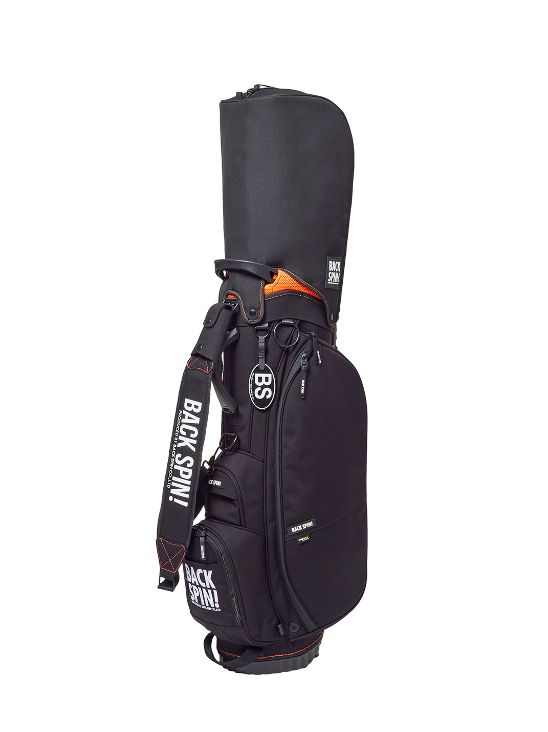 BACK SPIN! CORDURA NYLON CADDIE BAG-SOLID- – バックスピン！ゴルフ