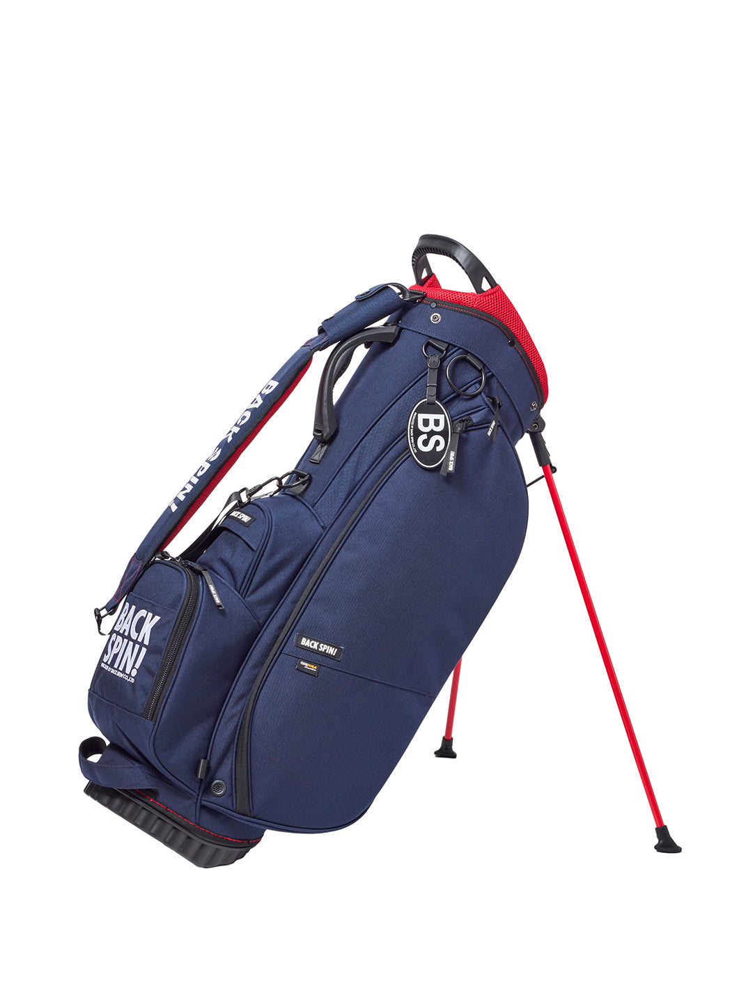 BACK SPIN! CORDURA NYLON CADDIE BAG-SOLID-