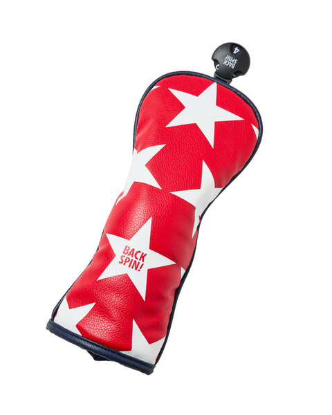 【BACK SPIN!】PU STAR HEAD COVER for Hybrid (BSBB02H506)