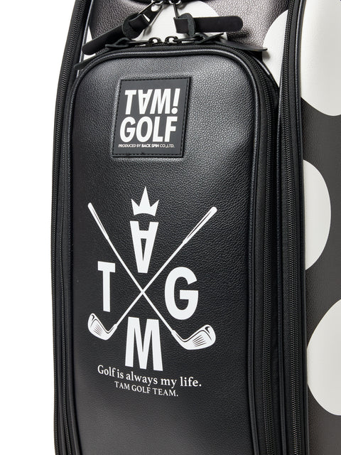 再入荷！【TAM!GOLF】CHECKER CART TYPE CADDIE BAG(TGBD01C101)