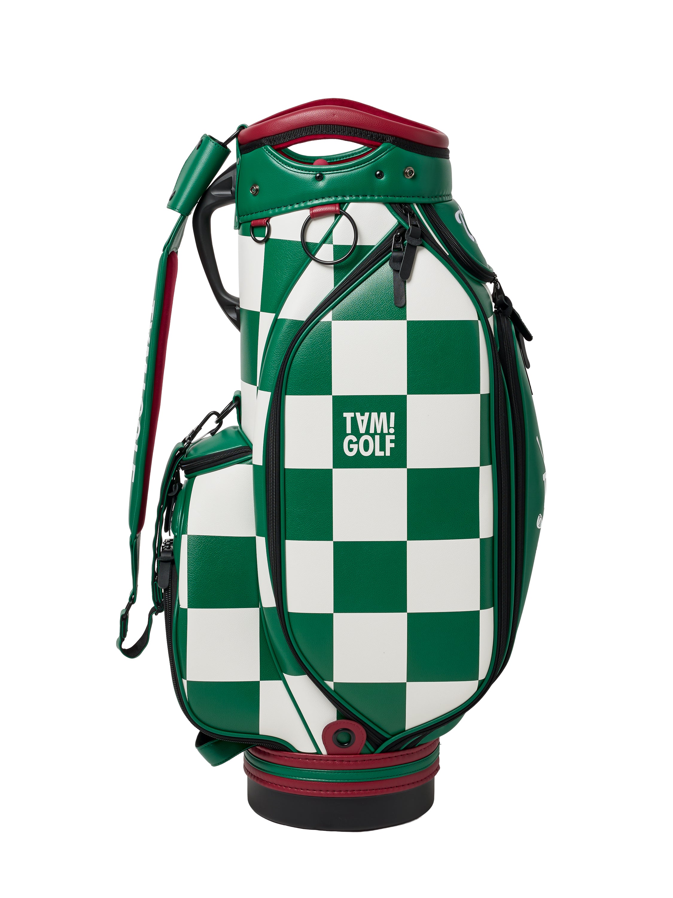 再入荷！【TAM!GOLF】CHECKER CART TYPE CADDIE BAG(TGBD01C101