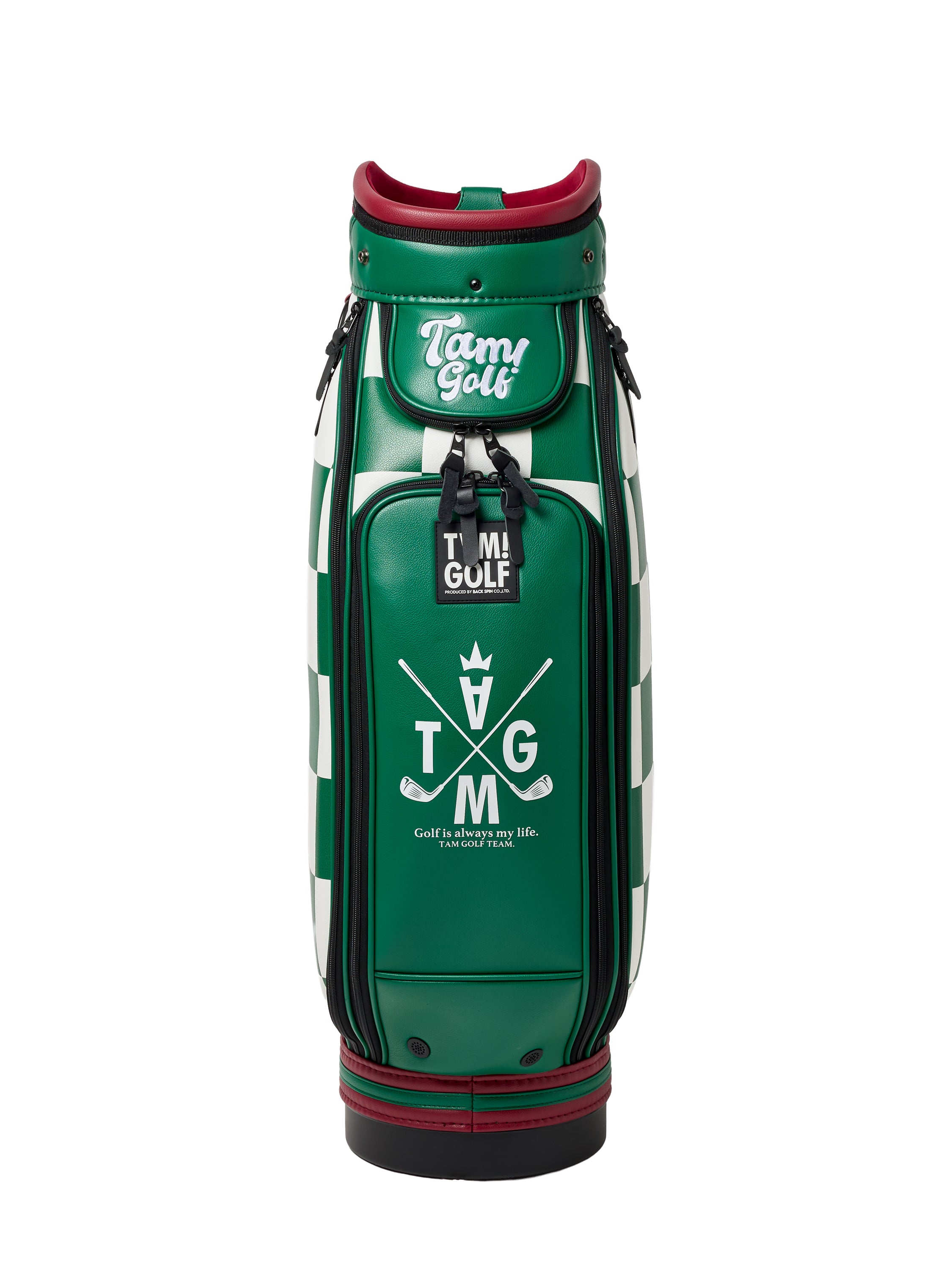 TAM!GOLF pattern CART TYPE CADDIE BAG(TGBD01C101) – バックスピン