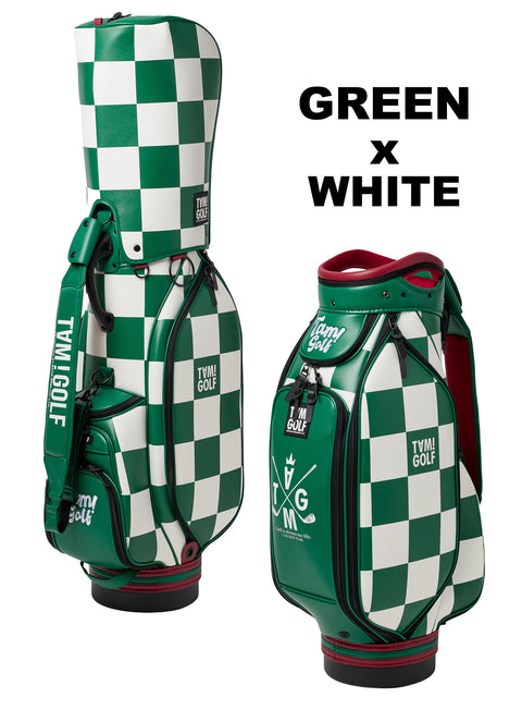 再入荷！【TAM!GOLF】CHECKER CART TYPE CADDIE BAG(TGBD01C101)