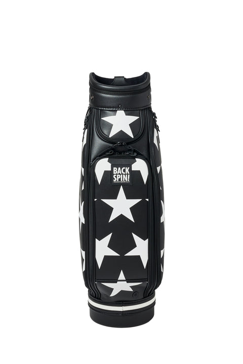 NEW【BACK SPIN!】GOLF BAG - STAR 2024-25 Model (White Black Navy Red Pink Green)