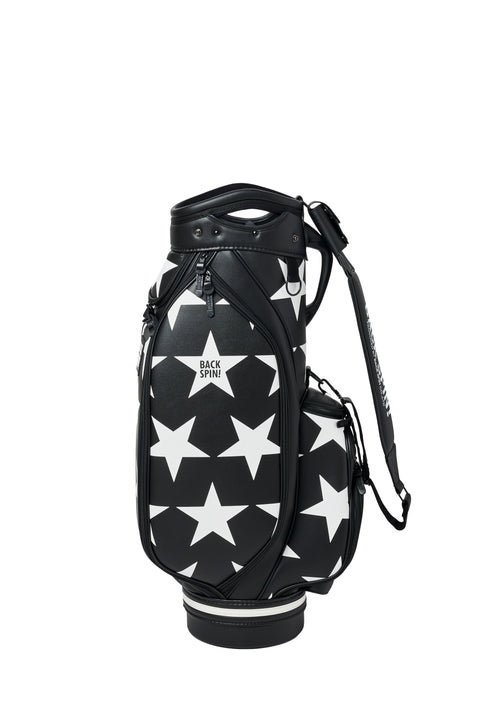 NEW【BACK SPIN!】GOLF BAG - STAR 2024-25 Model (White Black Navy Red Pink Green)