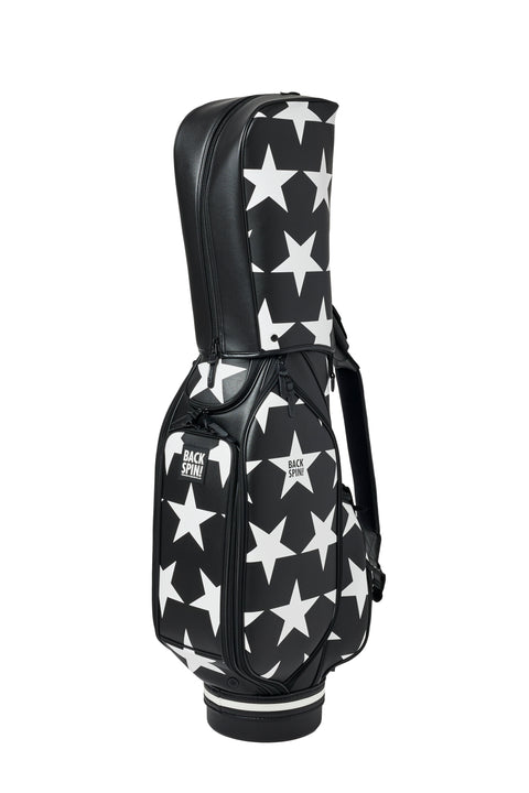 NEW【BACK SPIN!】GOLF BAG - STAR 2024-25 Model (White Black Navy Red Pink Green)