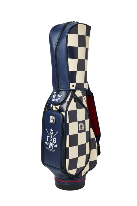 再入荷！新色登場【TAM!GOLF】CHECKER CART TYPE CADDIE BAG(TGBD01C101)