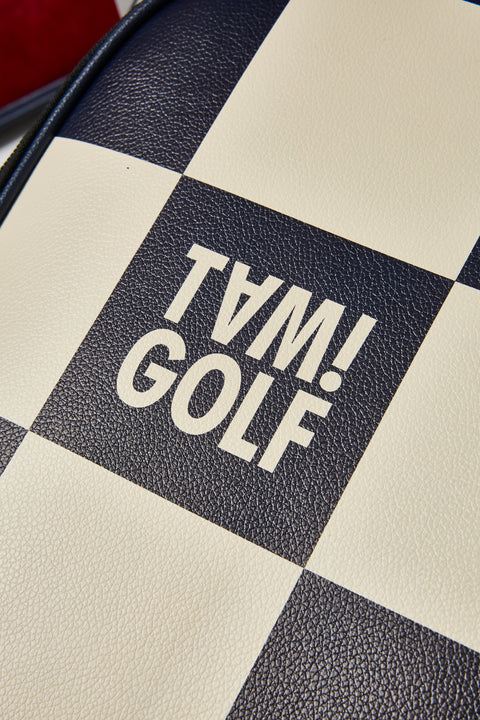 再入荷！新色登場【TAM!GOLF】CHECKER CART TYPE CADDIE BAG(TGBD01C101)