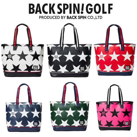 【BACK SPIN!】BIG STAR TOTE BAG 【NEW！】