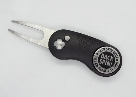 【BACK SPIN!】Original Logo Green Fork