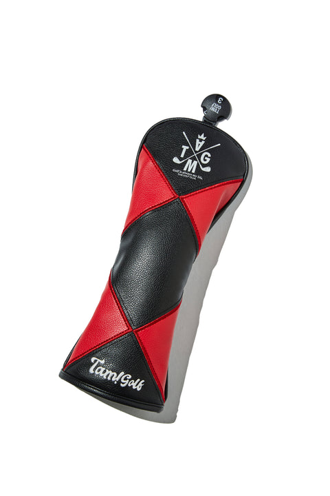 【再入荷】【TAM!GOLF】PU DIAMOND HEAD COVER FOR FAIRWAY WOOD