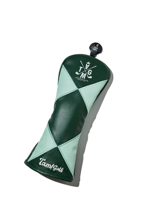 【再入荷】【TAM!GOLF】PU DIAMOND HEAD COVER FOR FAIRWAY WOOD