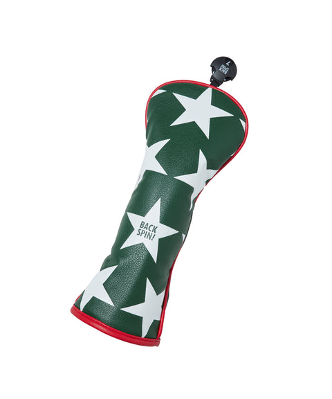 【BACK SPIN!】PU STAR HEAD COVER for Fairway Wood (BSBB02H505)