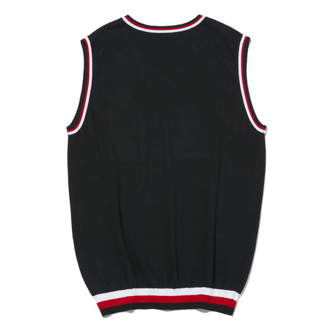 【RollingStones】The Rolling Stones Jacquard Knit Vest（RSBA02W718）
