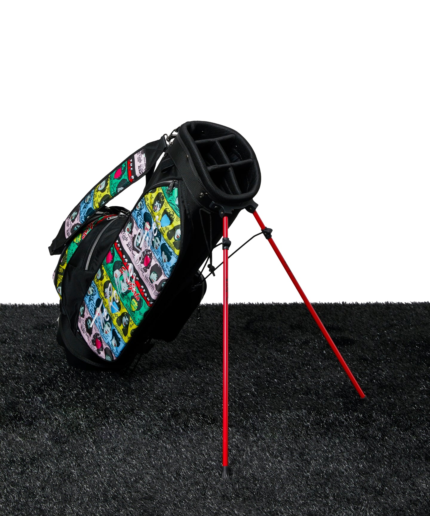 40％OFF】【The Rolling Stones】RollingStones Some Girls Stand Golf Bag（RS –  バックスピン！ゴルフ