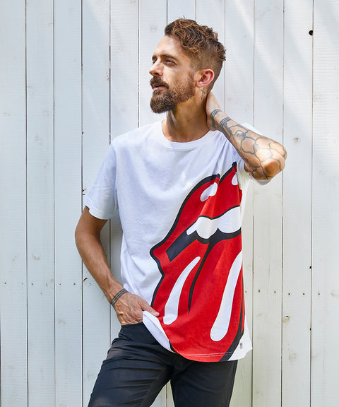 【３０％OFF残りわずか】【RollingStones】RS BIG HOT LICK T SHIRT（RSBA02W711）