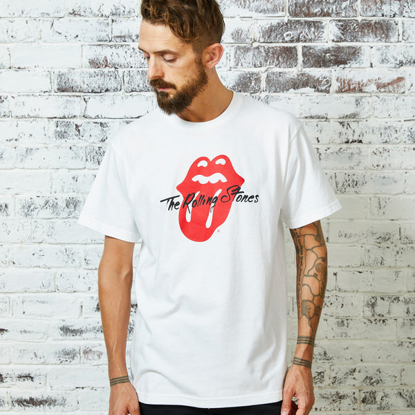 The Rolling Stones】ローリングストーンズロゴTシャツ – バックスピン