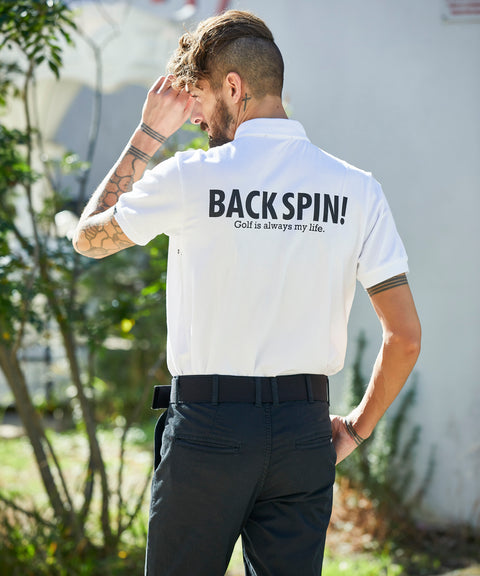 【３０％OFF】【BACKSPIN!】BACKSPIN BOW TIE POLO SHIRT（BSBA02W710 ）