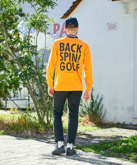 【BACK SPIN!】BACK LOGO LONG T-shirt（BSBB01W717）4 colors