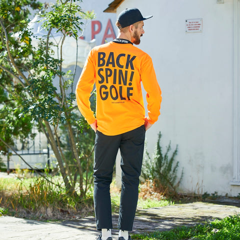 【３０％OFF】【BACK SPIN!】BACK LOGO LONG T-shirt（BSBB01W717）4 colors