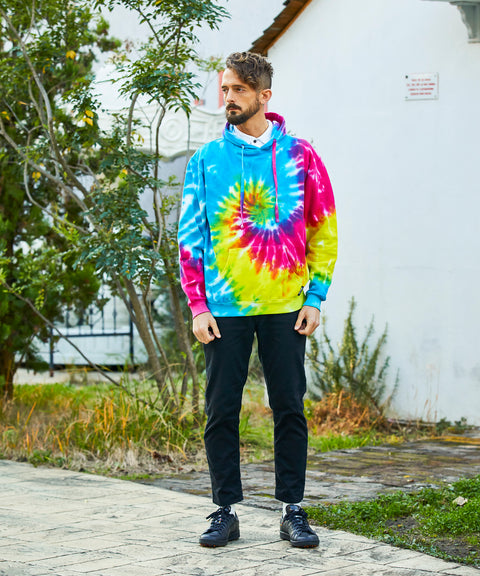 【BACK SPIN!】BACKSPIN TIE DYE BACK LOGO PARKA（BSBA02W715）