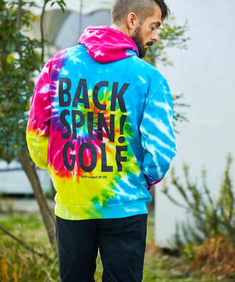 【BACK SPIN!】BACKSPIN TIE DYE BACK LOGO PARKA（BSBA02W715）