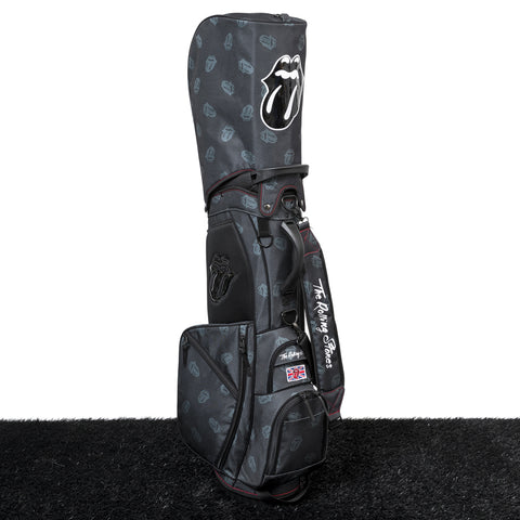 【３０％OFF】【The Rolling Stones】RollingStones Tongue Patterned Stand Golf Bag（RSBA02C001）