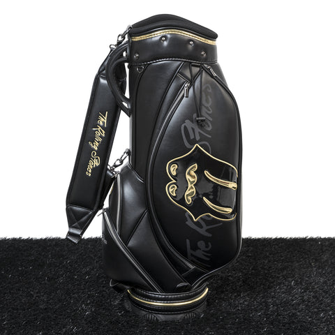 【ワケアリ】RollingStones Gold Icon Tour Golf Bag（RSBA02C102）